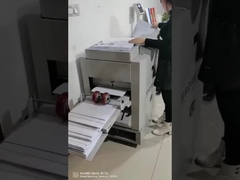 آلة تجليد الورق القابلة للطي لصانع الكتيبات