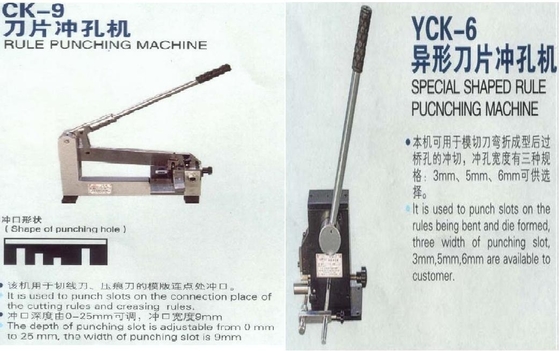 CK-9 YCK 6 دليل الإحراز آلة جسر / آلة معدنية اللكم